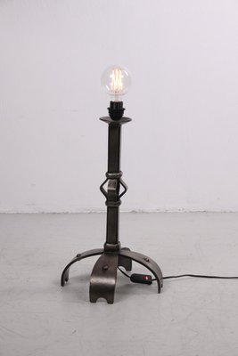 Brutalist Coarse Metal Floor Lamp, 1968-EZZ-872512