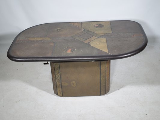 Brutalist Coffee Table by Paul Kingma, 1980s-LVS-1819249