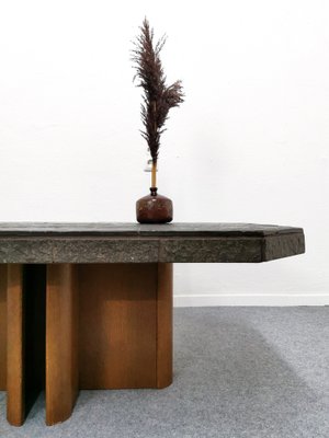 Brutalist Coffee Table by Paul Kingma for Schiefer & Stein, 1970s-FW-1812624