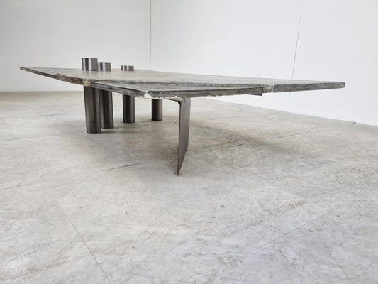 Brutalist Coffee Table by Pia Manu, 1970s-IRH-1300658