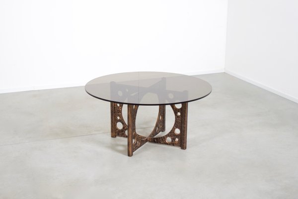 Brutalist Coffee Table by Willy Ceysens, Belgium, 1960s-QT-1263484