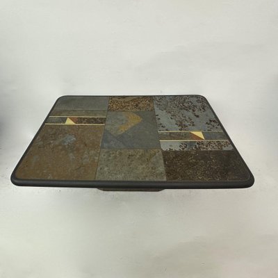 Brutalist Coffee Table in Natural Stone, 1970s-BGP-1797665