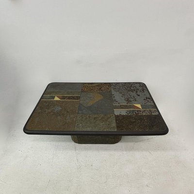 Brutalist Coffee Table in Natural Stone, 1970s-BGP-1797665