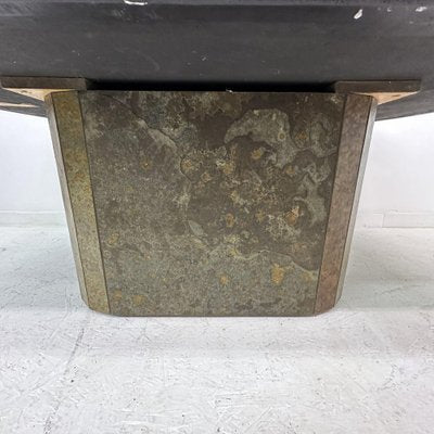 Brutalist Coffee Table in Natural Stone, 1970s-BGP-1797665