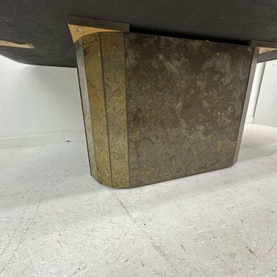 Brutalist Coffee Table in Natural Stone, 1970s-BGP-1797665