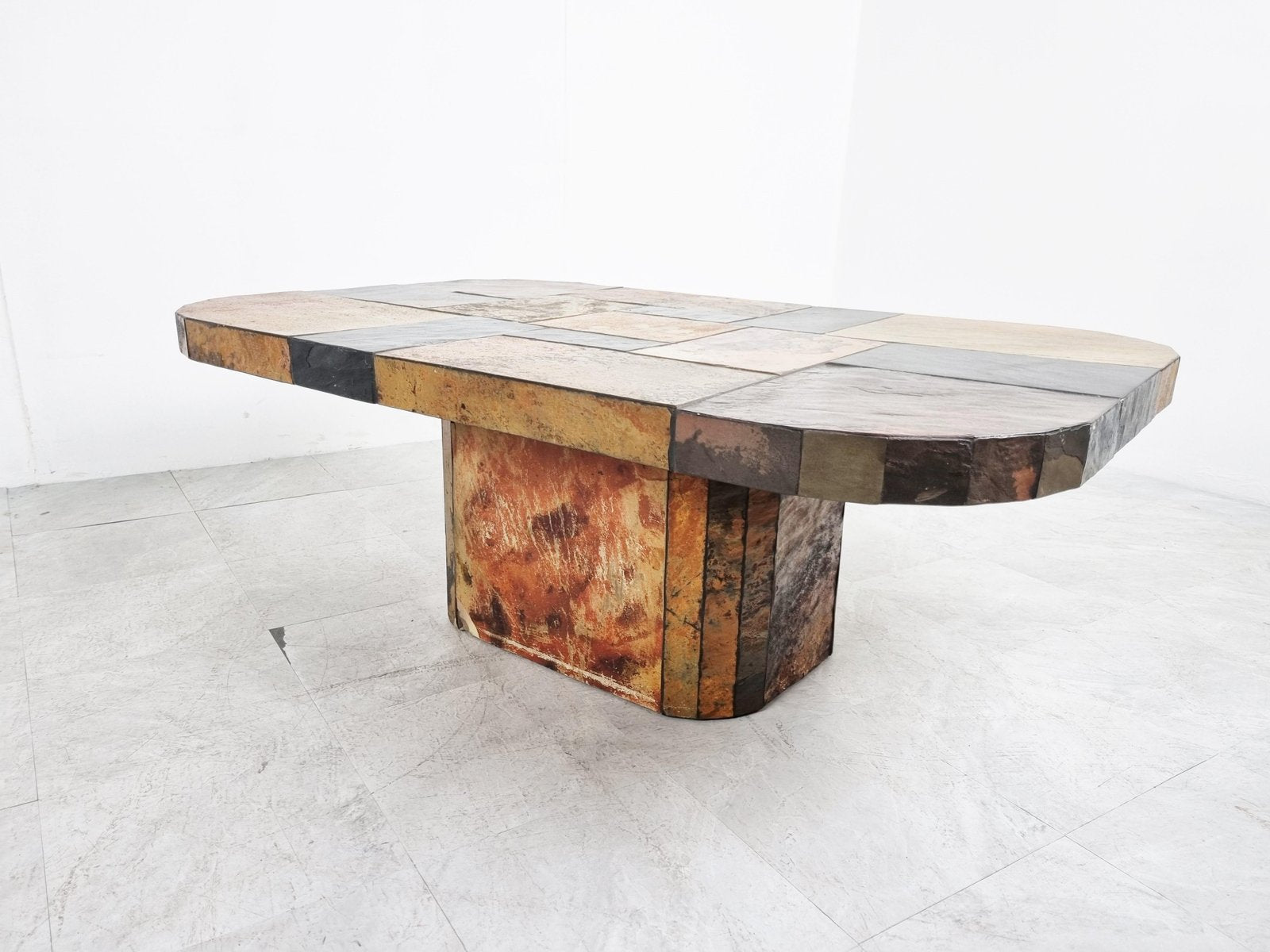 Brutalist Coffee Table in the Style of Kingma, 1970s