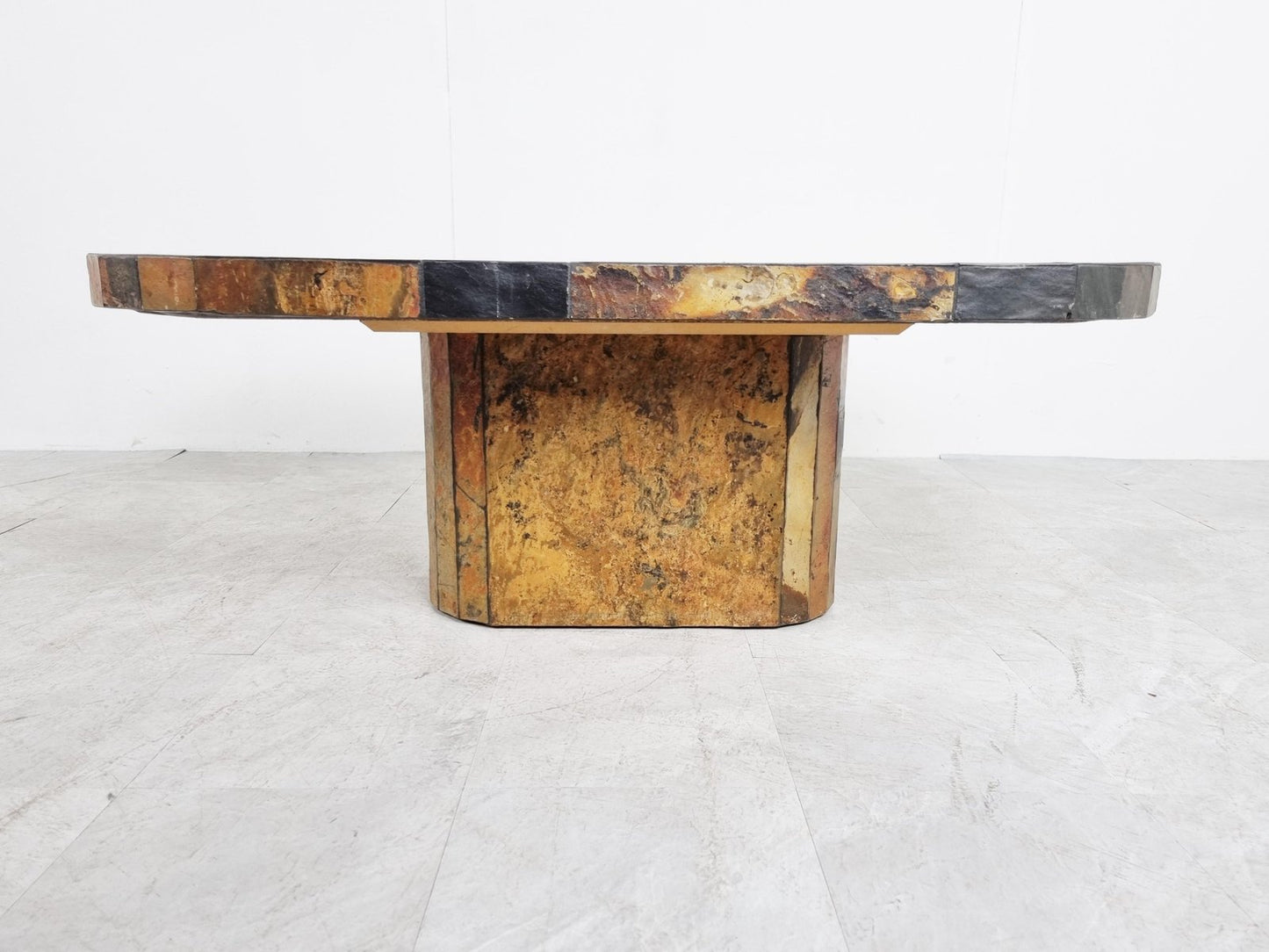 Brutalist Coffee Table in the Style of Kingma, 1970s