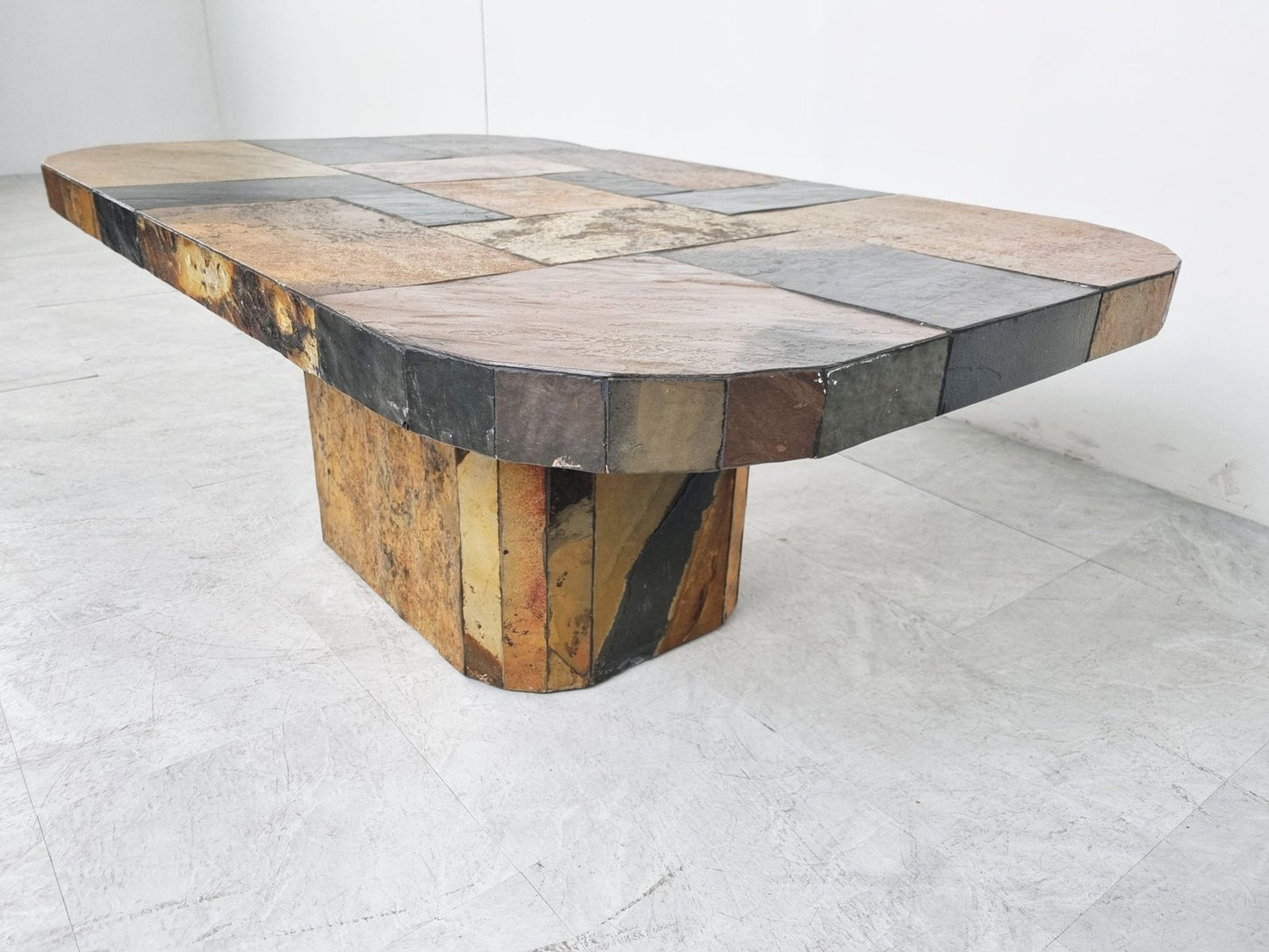 Brutalist Coffee Table in the Style of Kingma, 1970s