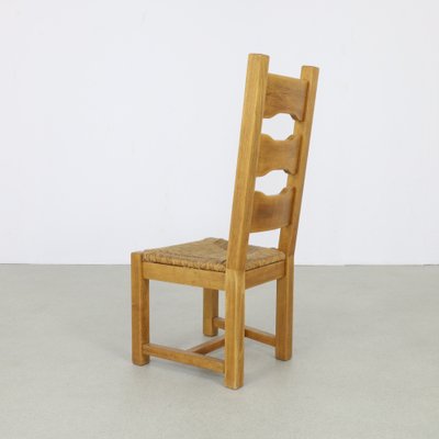 Brutalist Dining Chairs, 1970s, Set of 4-RZV-1725136