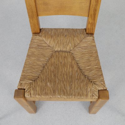 Brutalist Dining Chairs, 1970s, Set of 4-RZV-1725136