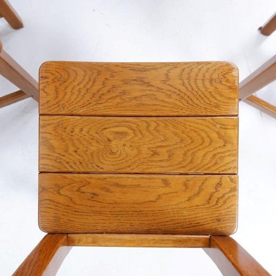 Brutalist Dining Chairs, 1970s, Set of 6-JG-1797704