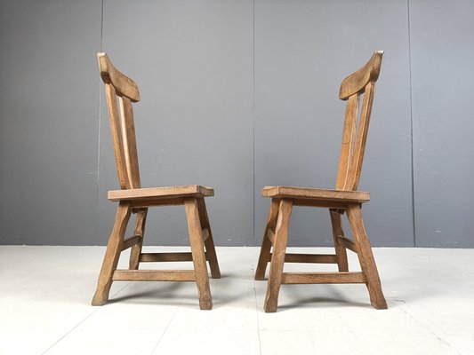 Brutalist Dining Chairs by Depuydt, 1960s, Set of 8-IRH-2032278