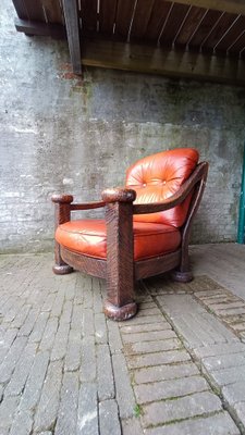 Brutalist Easy Chair from H. Pander & Zn., 1970s-GO-1275692