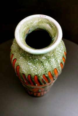 Brutalist Fat Lava Ceramic Glazed Vase, Hungary-QRS-1353163