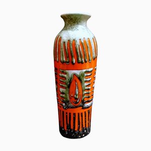 Brutalist Fat Lava Ceramic Glazed Vase, Hungary-QRS-1353163