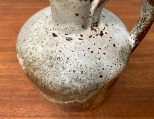 Brutalist Fat Lava Pottery Vase from Ruscha, West Germany, 1960s