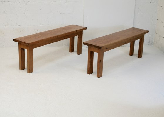 Brutalist French Bench, 1960, Set of 2-MAO-1304187