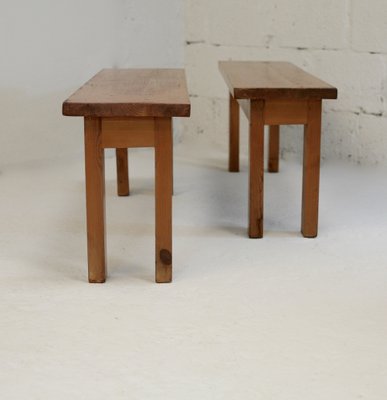 Brutalist French Bench, 1960, Set of 2-MAO-1304187