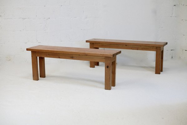 Brutalist French Bench, 1960, Set of 2-MAO-1304187