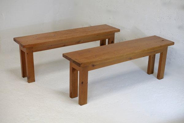 Brutalist French Bench, 1960, Set of 2-MAO-1304187