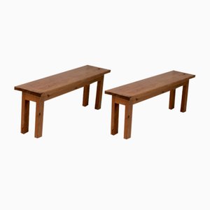 Brutalist French Bench, 1960, Set of 2-MAO-1304187