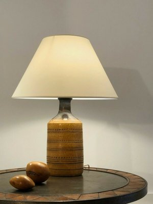 Brutalist French Ceramic Table Lamp, 1970s-NLF-1334824