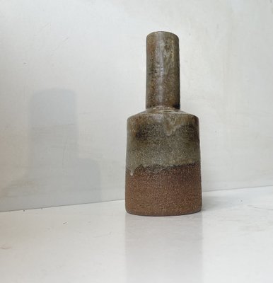 Brutalist Glazed Stoneware Vase by Jette Helleroe for Axella Design, 1970s-LCR-1742536