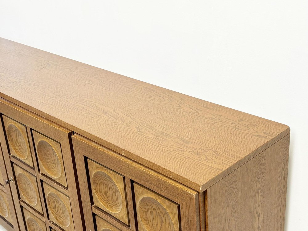 Brutalist Graphical Sideboard by Gerard Bartel