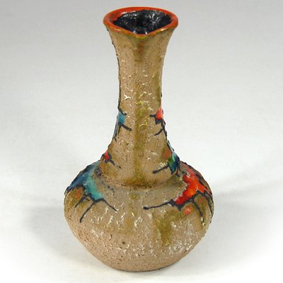 Brutalist Italian Ceramic Vase, 1950s-GIW-1236010