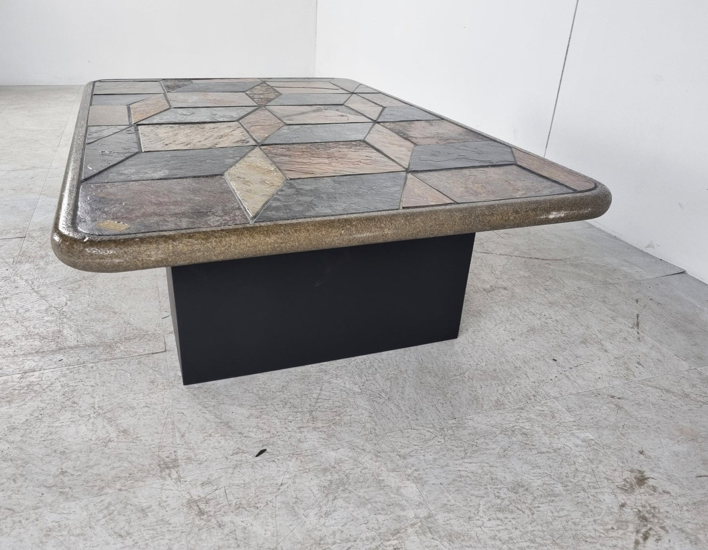 Brutalist Kingma Coffee Table, 1970s