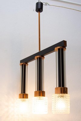 Brutalist Light Fitting, Czechoslovakia, 1970s-HXT-1313459