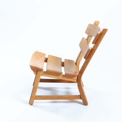 Brutalist Lounge Chair attributed to Dittmann and Co for Awa Germany, 1970s-NQU-1732943