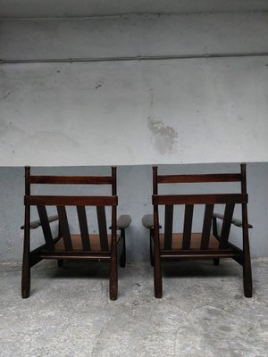 Brutalist Lounge Chairs, 1960s, Set of 2-AIF-1780295