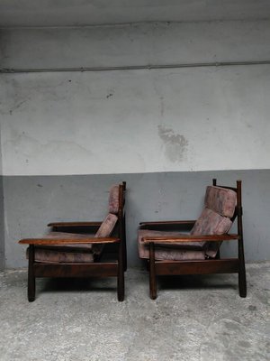 Brutalist Lounge Chairs, 1960s, Set of 2-AIF-1780295