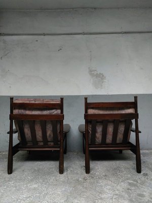 Brutalist Lounge Chairs, 1960s, Set of 2-AIF-1780295