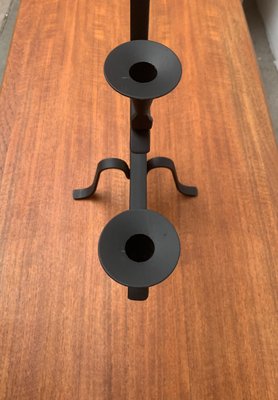 Brutalist Metal Candle Holder-UAH-1057026