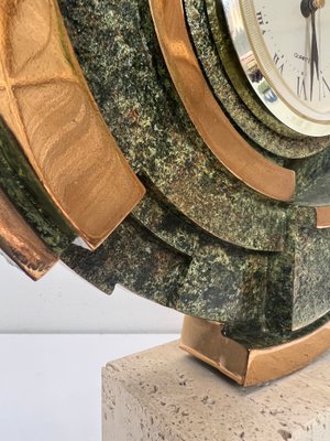 Brutalist Modern Art Clock from Borghese, 1980s-WZZ-1429006