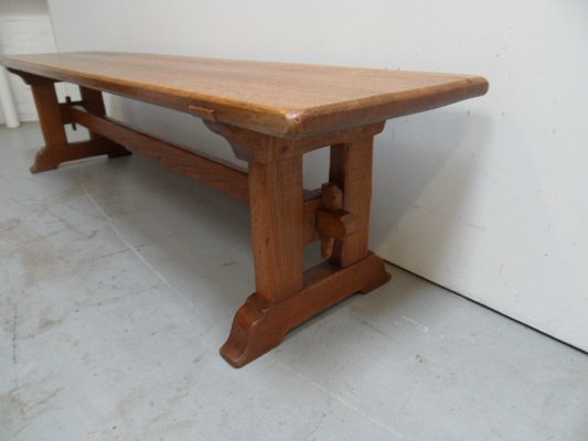 Brutalist Oak Bench, 1960s-PNJ-2027939