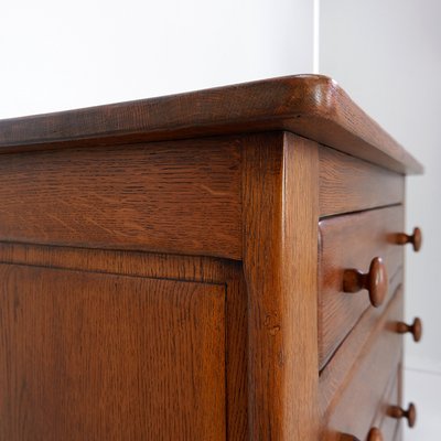 Brutalist Oak Chest of Drawers, 1960s-NYF-2018978