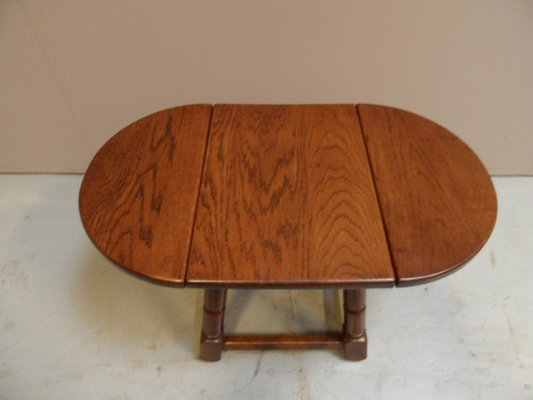 Brutalist Oak Side Table, 1960s-PNJ-1816662