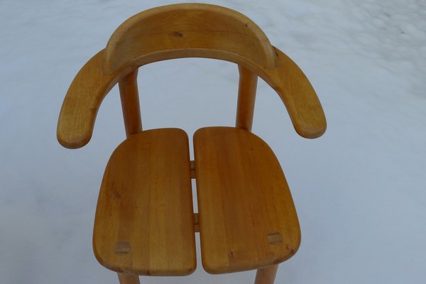 Brutalist Opus Chairs by Erwin Berghammer for Team 7, Austria, 1980s, Set of 2-VRE-1785826