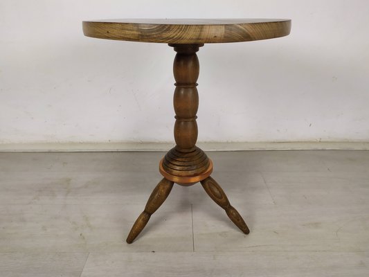 Brutalist Pedestalist Side Table by Charles Dudouyt, 1940s-EAD-1417554