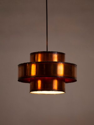 Brutalist Pendant Lamp by Svend Aage Holm Sørensen for Holm Sørensen & Co, 1960s-QVY-573150