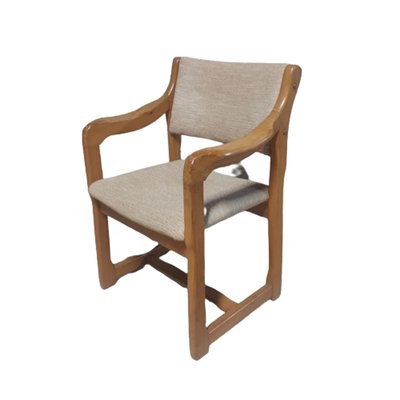 Brutalist Pine Chairs, Set of 4-TCS-1702563