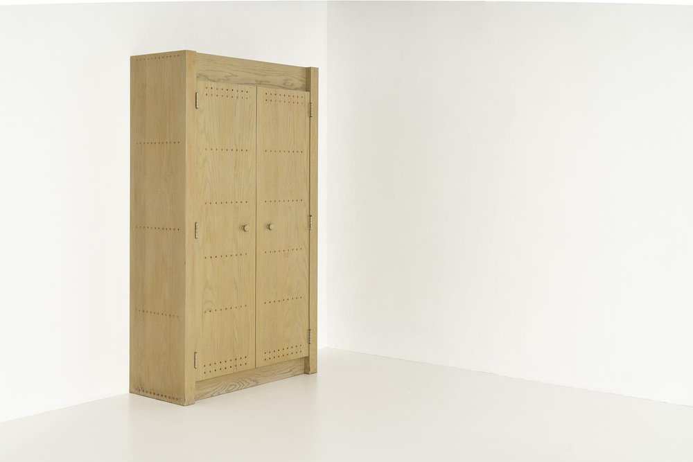 Brutalist Pine Closet by Dom Hans van der Laan, Netherlands, 1970s