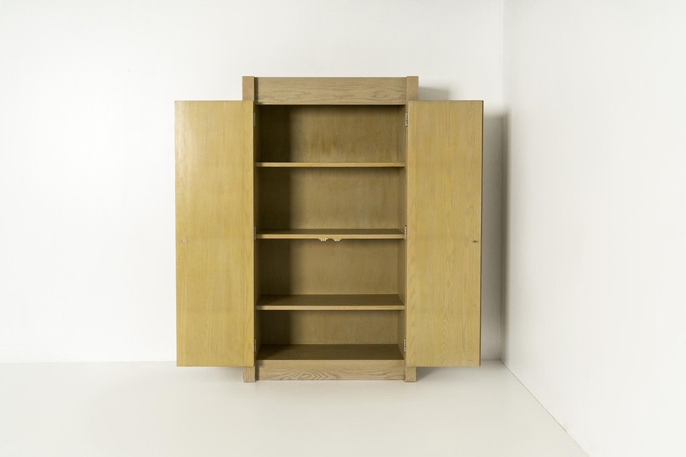 Brutalist Pine Closet by Dom Hans van der Laan, Netherlands, 1970s