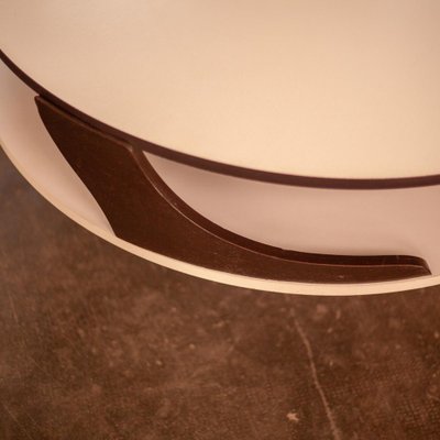 Brutalist Round Coffee Table from T. Spectrum, 1970s-QVY-1800372