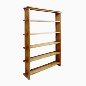 Brutalist Shelf in Wood, 1950s-NYF-2018799