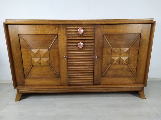 Brutalist Sideboard by Charles Dudouyt, 1940s-EAD-1383334