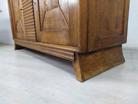 Brutalist Sideboard by Charles Dudouyt, 1940s-EAD-1383334